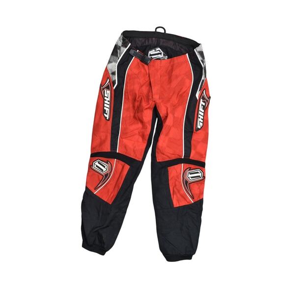 Shift Rise Against Red & Black Biker Pants Nylon Size 28 Women's Racing Pants - Picture 1 of 10